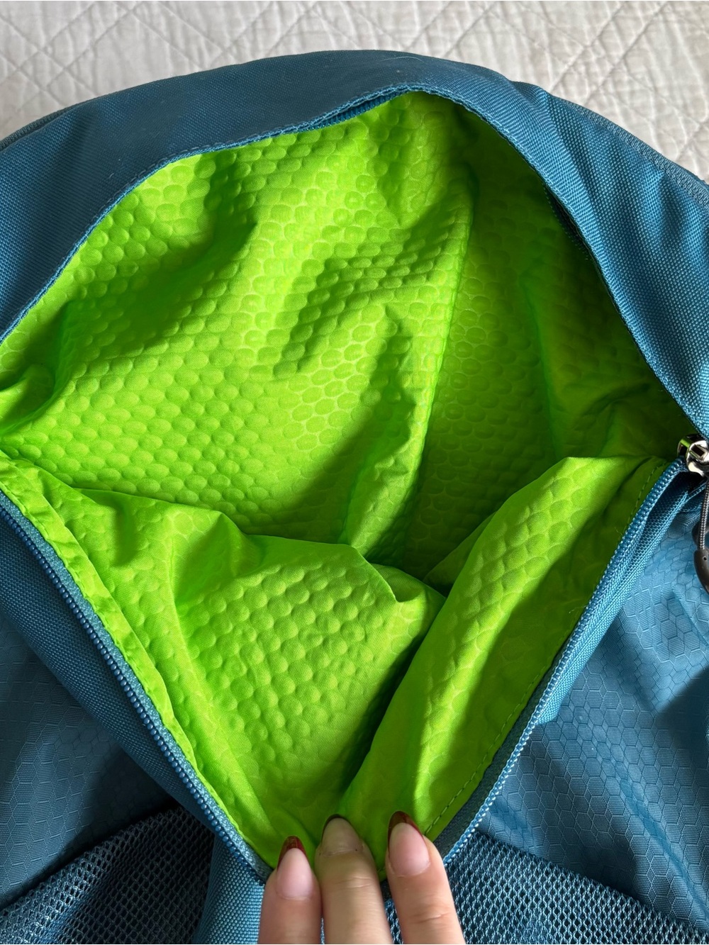 OSPREY Farpoint 40L Blue Travel Backpack Carry On - Picture 7 of 7